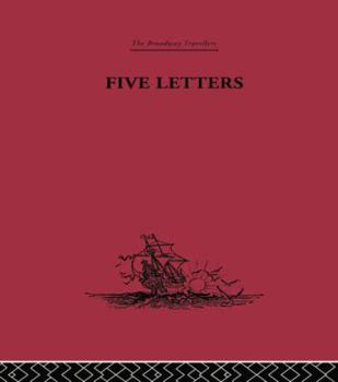 Paperback Five Letters 1519-1526 Book