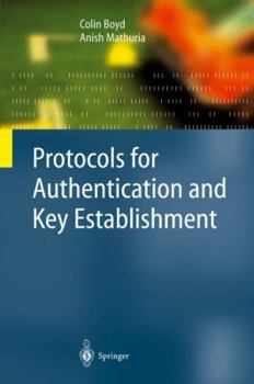 Hardcover Protocols for Authentication and Key Establishment Book