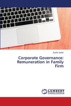 Paperback Corporate Governance: Remuneration in Family Firm Book