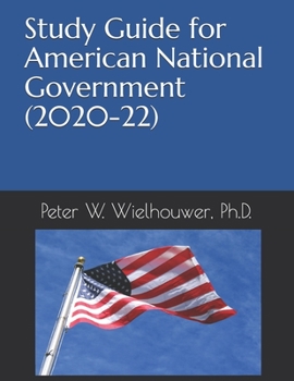 Paperback Study Guide for American National Government (2020-22) Book