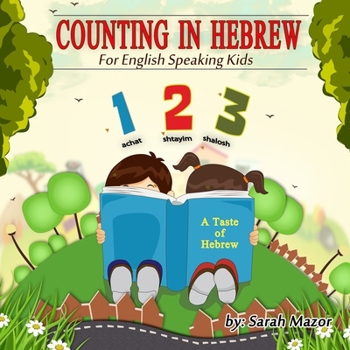 Paperback Counting in Hebrew for English Speaking Kids Book