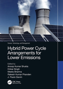 Paperback Hybrid Power Cycle Arrangements for Lower Emissions Book