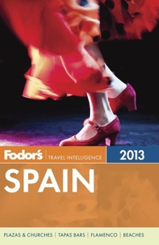 Paperback Fodor's Spain 2013 Book