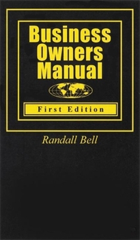 Paperback Business Owners Manual Book