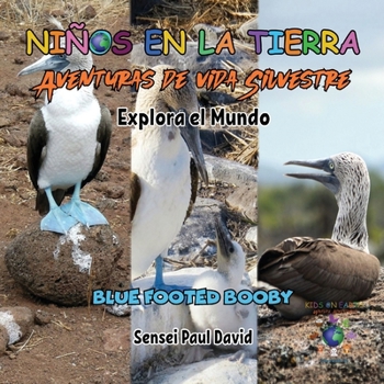 Paperback Nin&#771;os en la Tierra - Aventuras de vida Silvestre - Explora el Mundo Blue Footed Booby - Ecuador [Spanish] Book