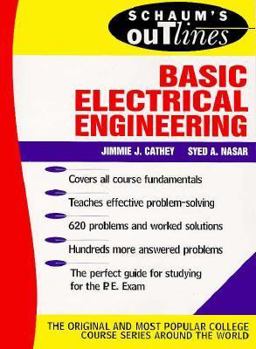 Paperback Schaum's Outline of Theory and Problems of Basic Electrical Engineering Book