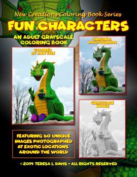 Paperback New Creations Coloring Book Series: Fun Characters Book