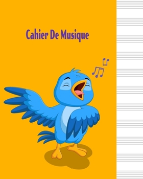 Paperback Cahier de Musique: Cahier de partitions - Papier manuscrit - 12 port?es par page, 60 pages, 20,32 x 25,4 cm / Piano / Fl?te ? bec / guita [French] Book