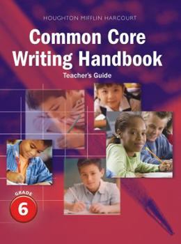 Paperback Journeys: Writing Handbook Teacher's Guide Grade 6 Book
