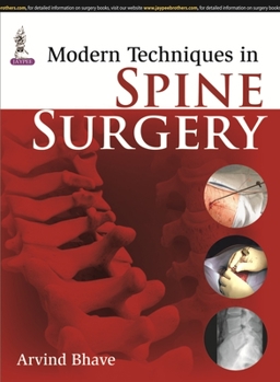 Hardcover Modern Techniques in Spine Surgery Book