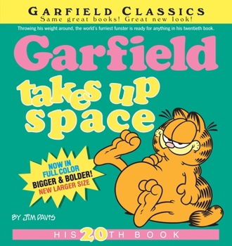 Paperback Garfield Takes Up Space: His 20th Book