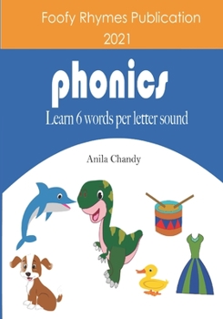 Paperback Phonics: Learn 6 words per letter Book