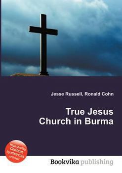 Paperback True Jesus Church in Burma Book