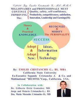 What Every Millionaire And/Or Professional Should Know, to Improve: Quality, Safety, Productivity, Competitiveness, Satisfaction, Self Confidence, Leadership and Earnings ($$$)