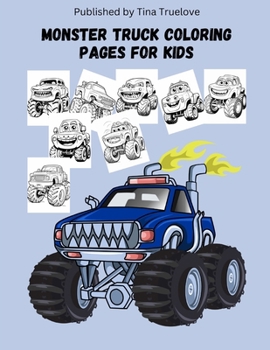 Monster Truck Coloring Pages for Kids