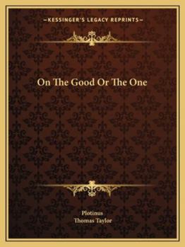 On The Good Or The One