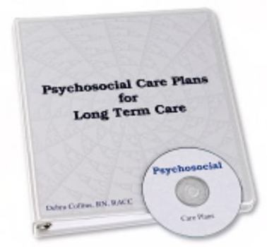 Ring-bound Social Service Care Plans for Long Term Care, Book and CD Book