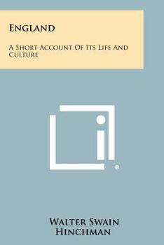Paperback England: A Short Account of Its Life and Culture Book