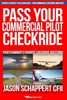 Paperback Pass Your Commercial Pilot Checkride Book