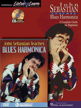 Misc. John Sebastian - Harmonica Bundle Pack: John Sebastian Teaches Blues Harmonica (Book/CD) with John Sebastian Teaches Blues Harmonica (DVD) [With CD (A Book