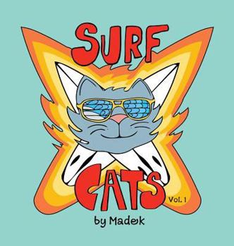 Hardcover Surf Cats Book