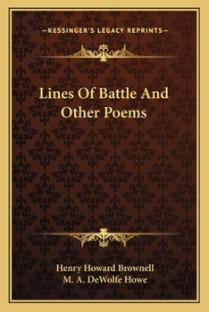 Paperback Lines Of Battle And Other Poems Book