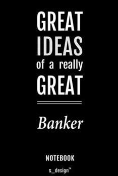 Notebook for Bankers / Banker: awesome handy Note Book [120 blank lined ruled pages]