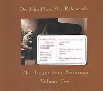 Music - CD Dr. John Plays Mac Rebennack: The Legendary Sessio Book