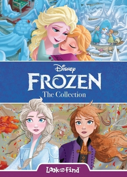 Hardcover Disney Frozen: The Collection Look and Find Book