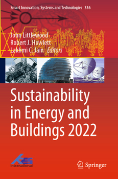 Paperback Sustainability in Energy and Buildings 2022 Book