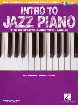 Paperback Intro to Jazz Piano: Hal Leonard Keyboard Style Series Book