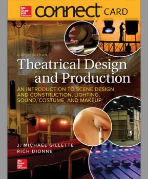 Printed Access Code Connect Access Card for Theatrical Design and Production: An Introduction to Scene Design and Construction, Lighting, Sound, Costume, and Makeup Book