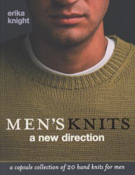 Paperback Men's Knits: A New Direction. Erika Knight Book