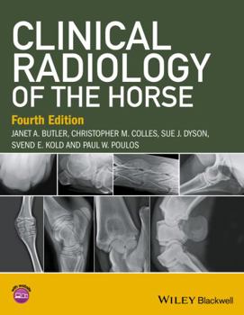 Hardcover Clinical Radiology of the Horse Book