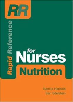 Paperback Rapid Reference for Nurses: Nutrition Book