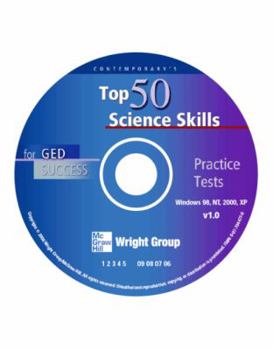 CD-ROM Top 50 Science Skills for GED Success, CD-ROM Only Book
