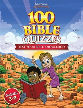Paperback 100 Bible Quizzes for Grades 3-6 Book