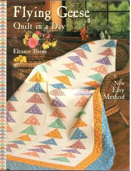 Paperback Flying Geese Quilt in a Day Book
