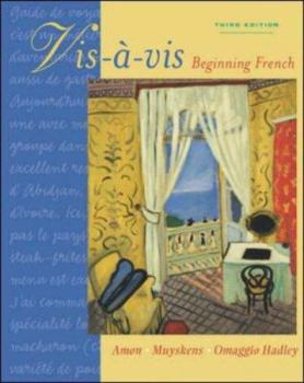 Hardcover VIS-A-VIS: Beginning French (Student Edition) Book