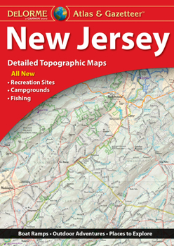 Paperback Delorme Atlas & Gazetteer: New Jersey Book