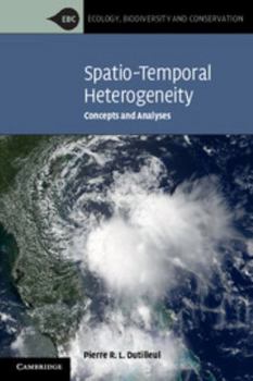 Paperback Spatio-Temporal Heterogeneity: Concepts and Analyses Book