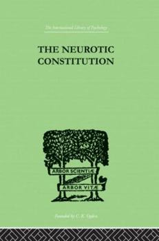 Paperback The Neurotic Constitution Book