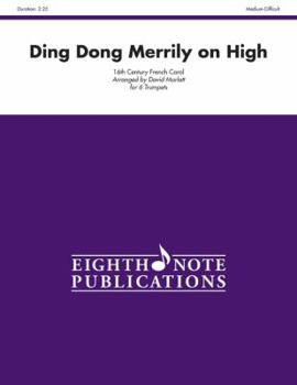 Paperback Ding Dong Merrily on High: Score & Parts Book