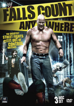 DVD WWE Falls Count Anywhere: The Greatest Street Fights Book