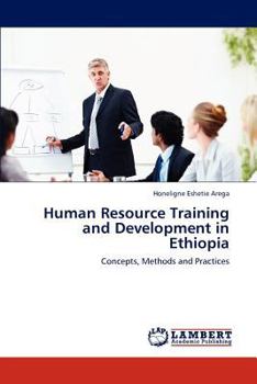 Paperback Human Resource Training and Development in Ethiopia Book