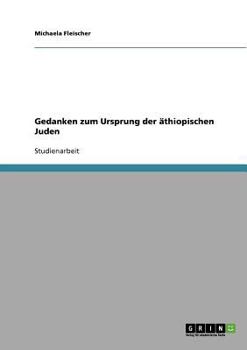 Paperback Gedanken zum Ursprung der äthiopischen Juden [German] Book