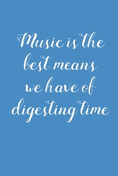 Music is The Best Means: Music Review Logbook for musicians, songwriters, composers, music album reviews, write review listening music for beginner professional (With Music Quotes)