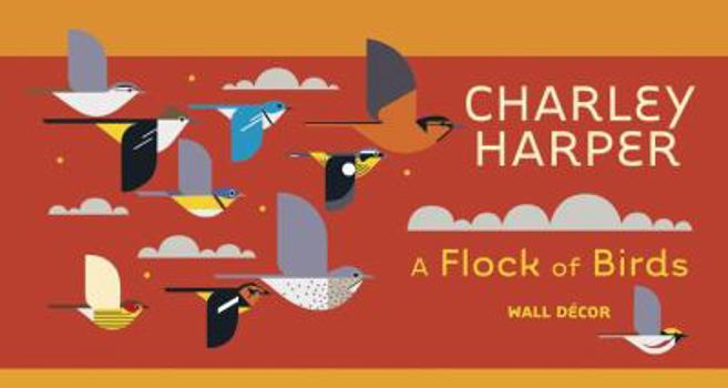 Misc. Charley Harper: A Flock of Birds Wall Decor Book