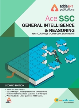 Paperback SSC Reasoning Book for SSC CGL, CHSL, CPO and Other Govt. Exams (English Printed Edition) Book