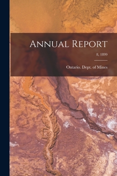 Paperback Annual Report; 8, 1899 Book